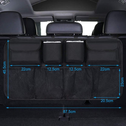 Car Back Seat Organizer with Multi-Pocket Storage (Pack of 1)