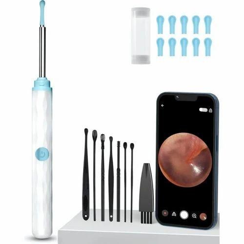 Smart Visual Ear Wax Cleaner with WiFi Otoscope Camera (Pack of 1)