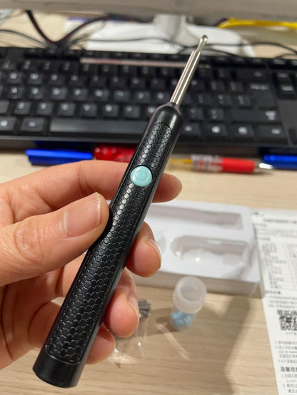 Smart Visual Ear Wax Cleaner with WiFi Otoscope Camera (Pack of 1)